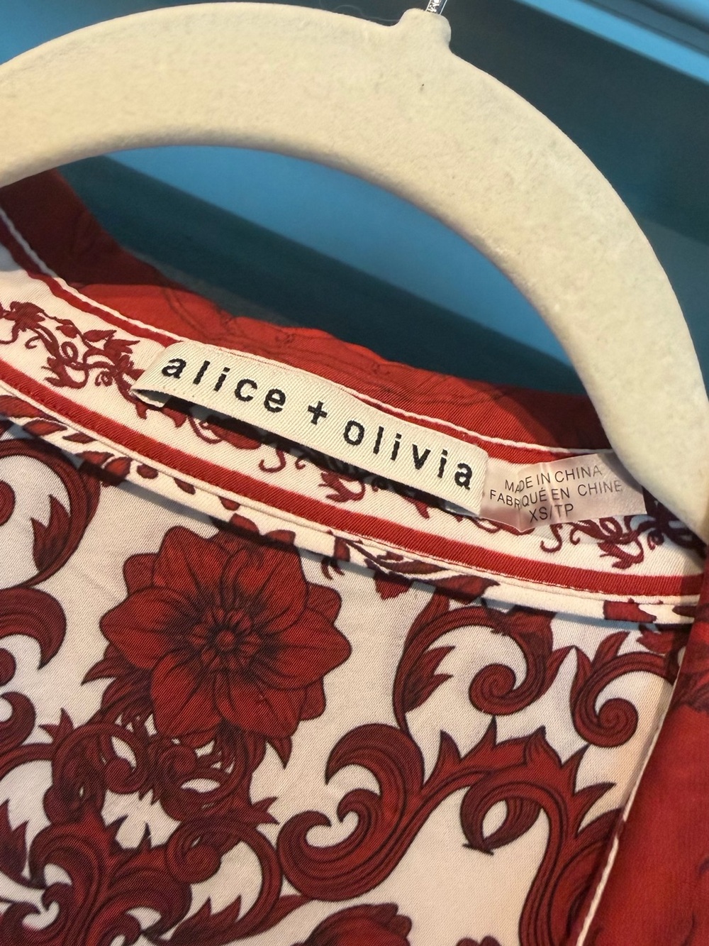 Alice + Olivia Cassidy Dress Maxi Button Up - Picture 8 of 9